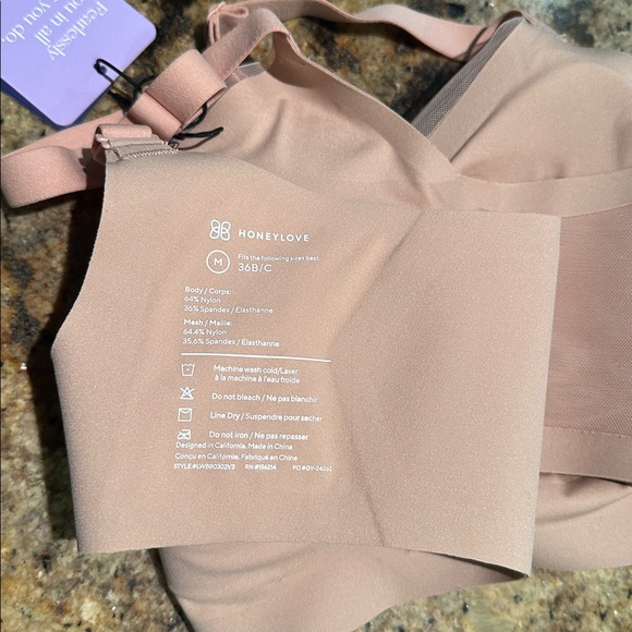 Honeylove Wire Free CrossOver Bra, 36B/C - Picture 9 of 9